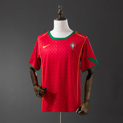 Portugal Jersey 2004 Home Retro Football Kit