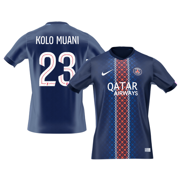 KOLO MUANI #23 Mens PSG Home Jersey 2025/26 [PREMIUM]
