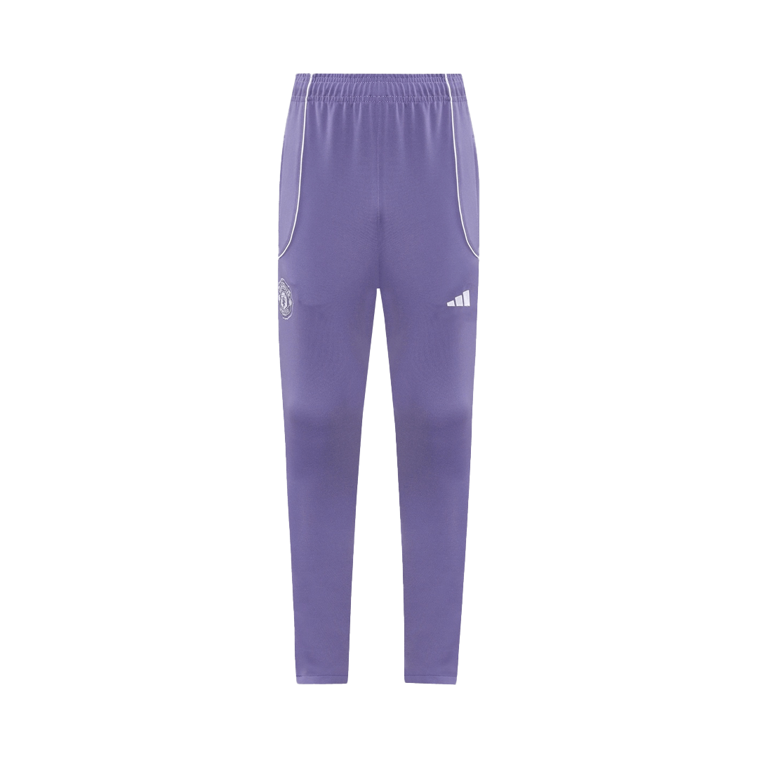 Manchester United 2025/26 Purple Training Tracksuit Kit (Top+Pants)