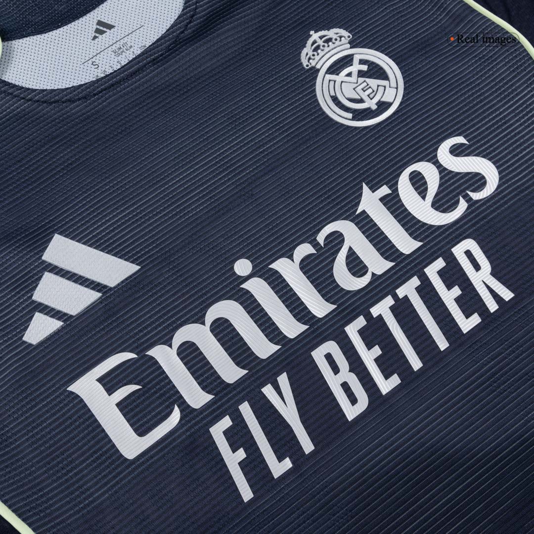 VINI JR. #7 Mens Real Madrid Away Jersey 2025/26 - Player Version (Slim Fit) [PREMIUM]