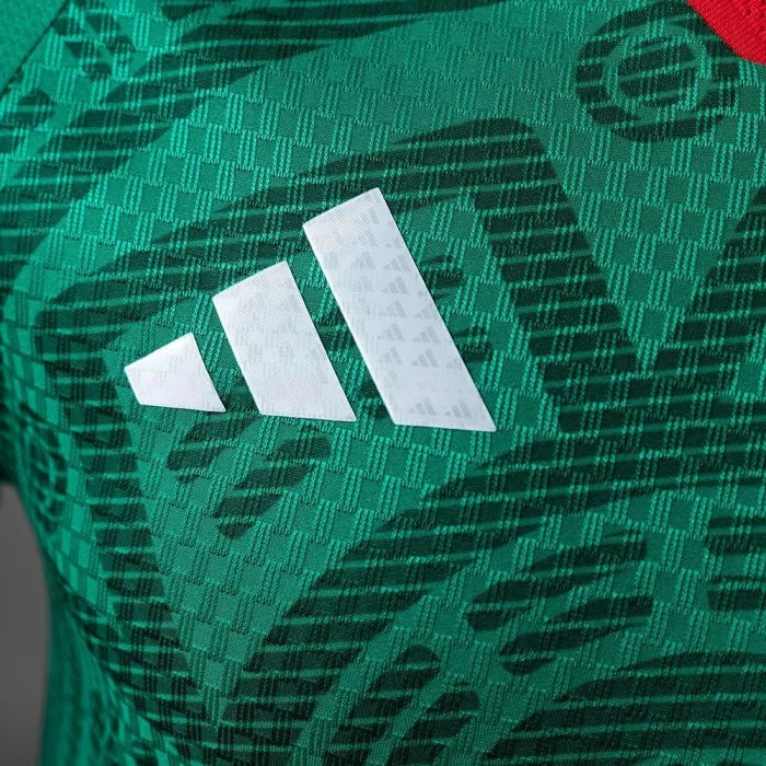 Player Version Mexico Home Jersey 2026 World Cup Football Kit Long Sleeves