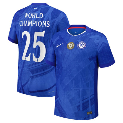 Player Version Chelsea Jersey 25/26 Home World Champions 25 Football Kit Soccer Jersey