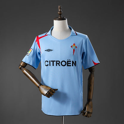 Retro Celta de Vigo Home Jersey 2005-2007 Football Kit Soccer Shirt