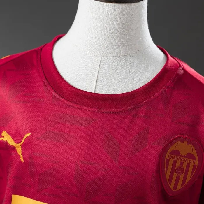 Kids Valencia Jersey 2025/26 Away Football Kit