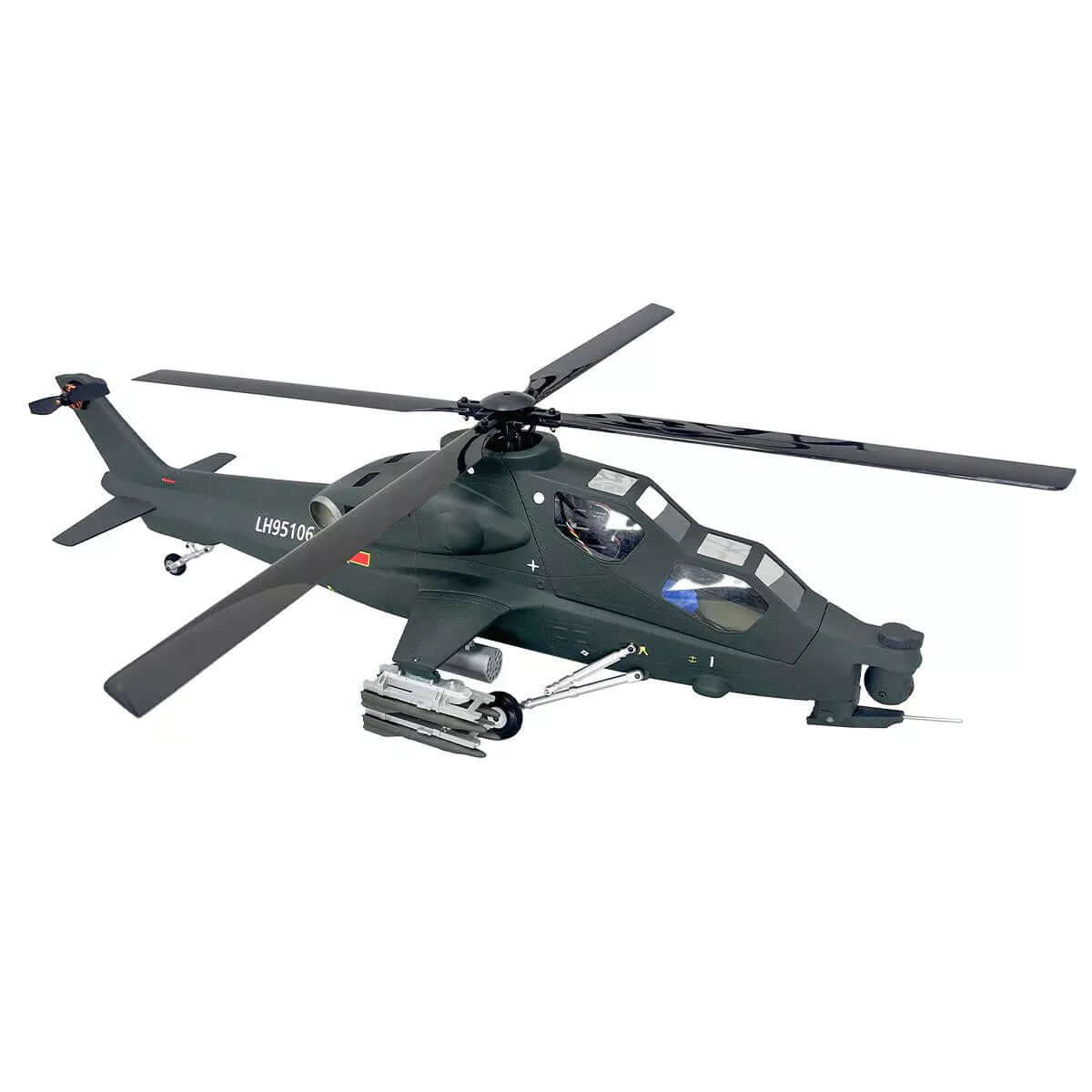 ROBAN CAIC Z-10 470 Scale RC Helicopter 4-Blade GPS X2 Flight Control LED Lighting PNP/RTF