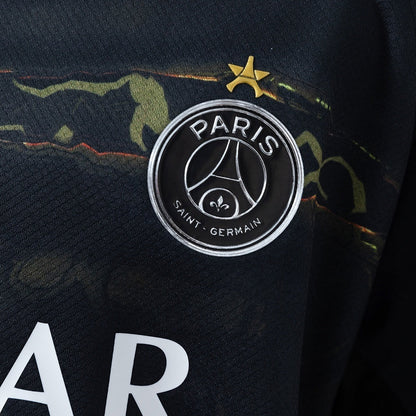 Kids PSG Night Jersey 2025/26 Football Kit Soccer Shirt