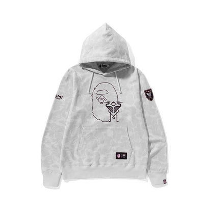 BAPE Shark Miami Crewneck Hoodie Sweatshirt
