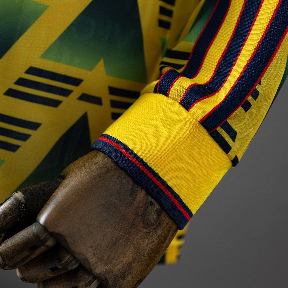 Arsenal Jersey 1991-93 Away Retro Football Kit Long Sleeves