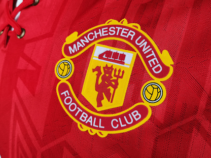 Manchester United Retro Jersey 1992/94 Home Football Jersey Soccer Shirt