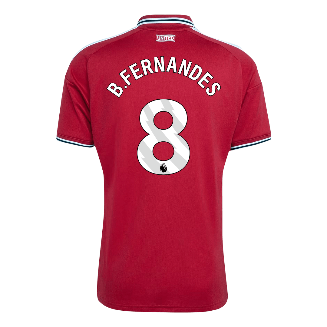 B.FERNANDES #8 Mens Manchester United Home Jersey 2026/27