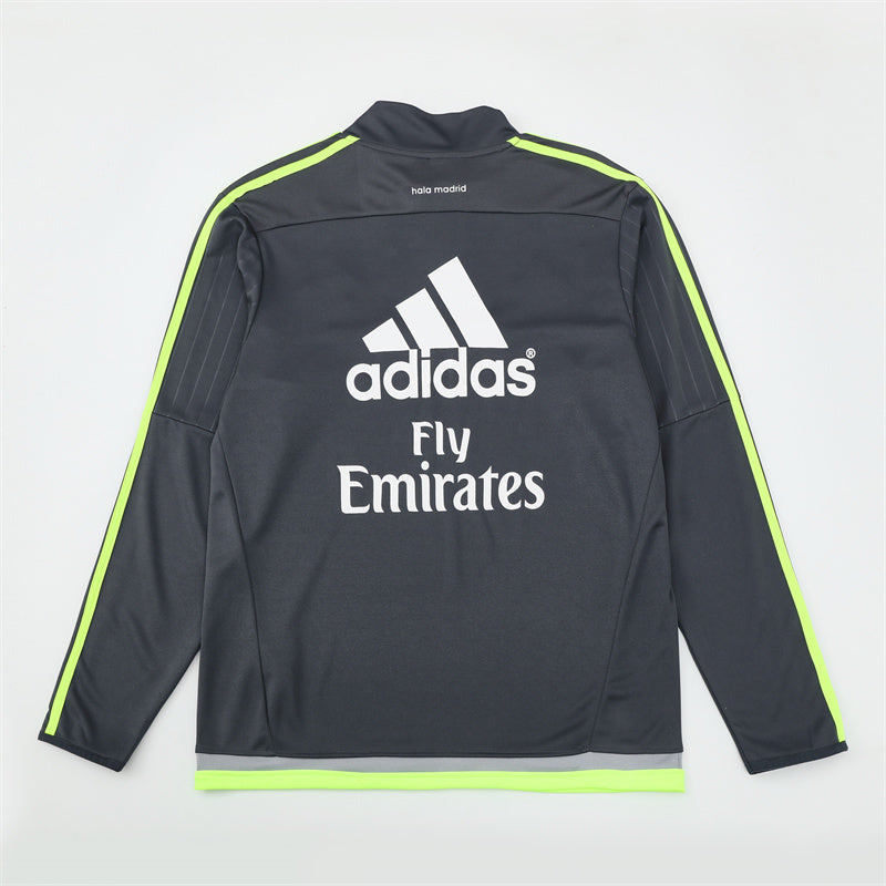 Retro Real Madrid Training Tracksuits 2015-16 Football Kit Soccer Jersey