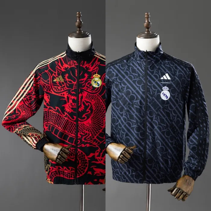 Real Madrid Windbreaker 2025/26 Reversible Football Kit