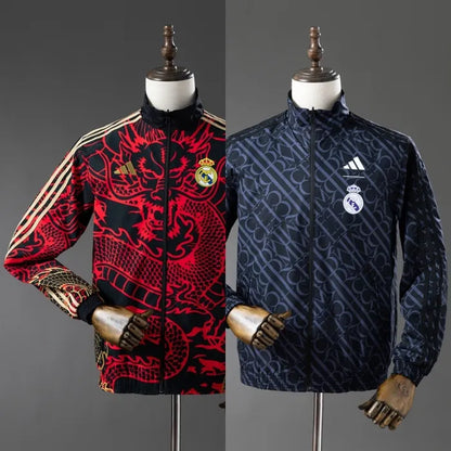 Real Madrid Windbreaker 2025/26 Reversible Football Kit