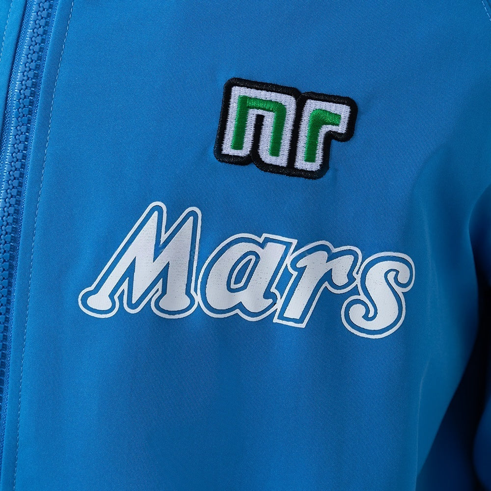 Napoli Windbreaker 1988-1989 Blue Football Soccer Jacket
