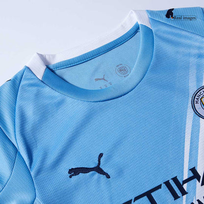 Kids Manchester City Home Kit 2025/26