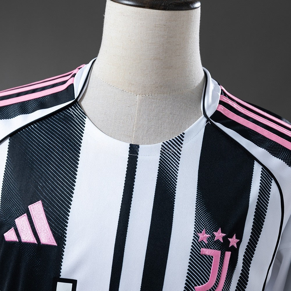 Juventus Jersey 25/26 Home Football Kit Long Sleeves