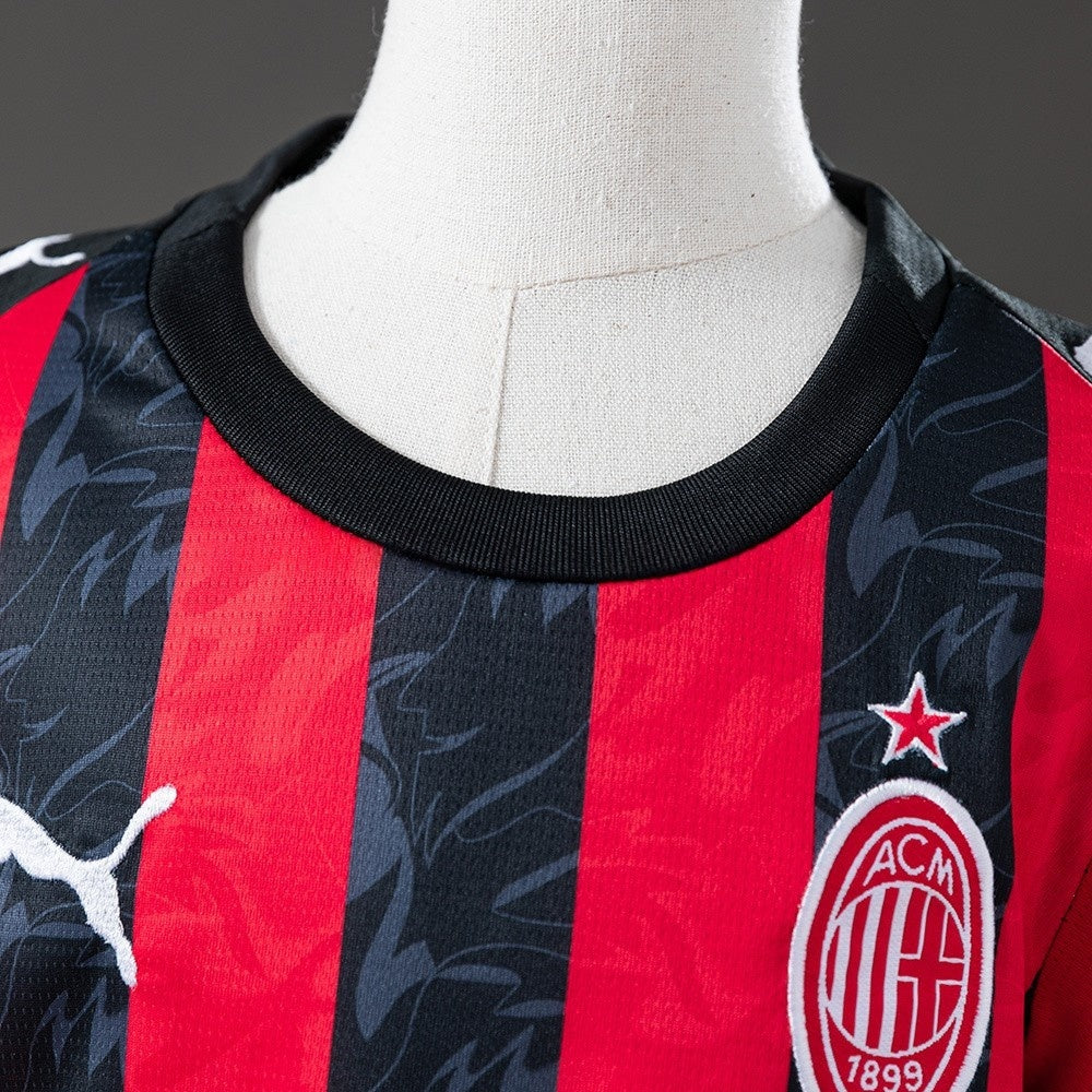 Kids AC Milan Jersey 25/26 Home Football Kit
