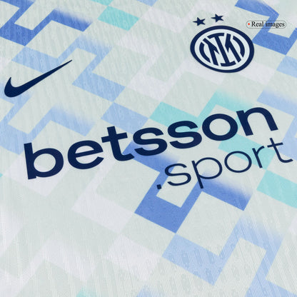 DUMFRIES #2 Mens Inter Milan Away Jersey 2025/26 - Player Version (Slim Fit)