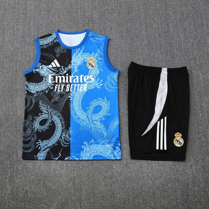 Real Madrid Vest Set Training Tracksuits 25/26 Football Kit Soccer Jersey