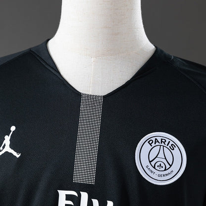 PSG Jersey 2018-19 Black Retro Football Kit