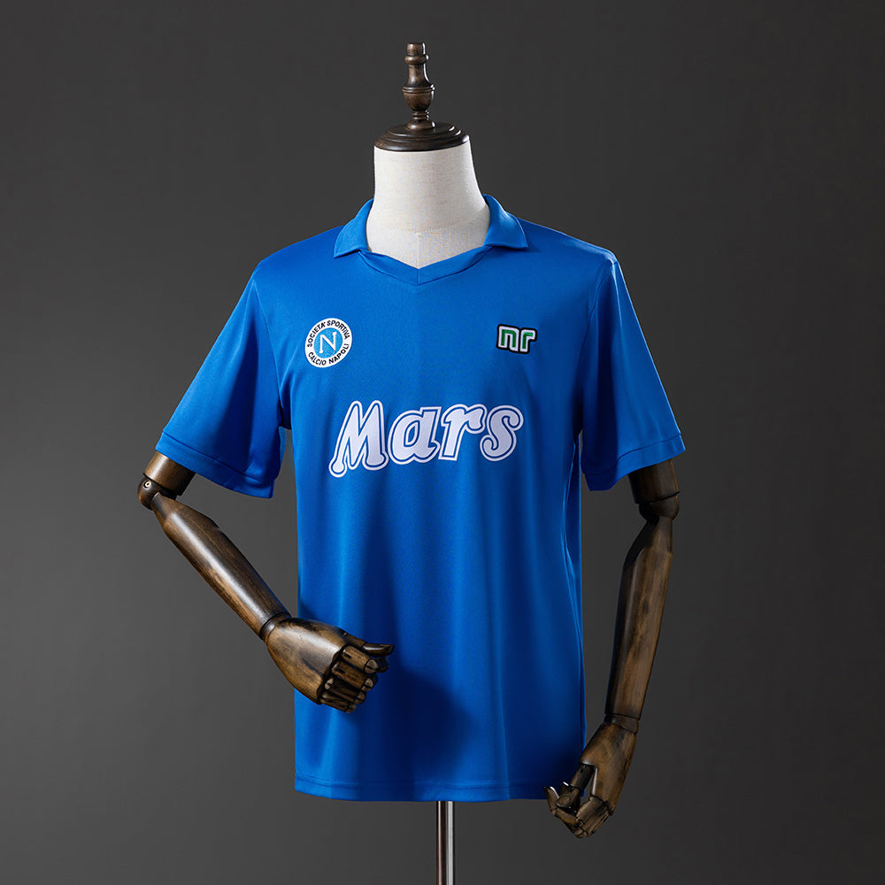 Napoli Jersey 1988-89 Home Retro Football Kit