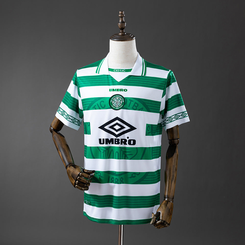 Celtic Jersey 1997-99 Home Retro Football Kit