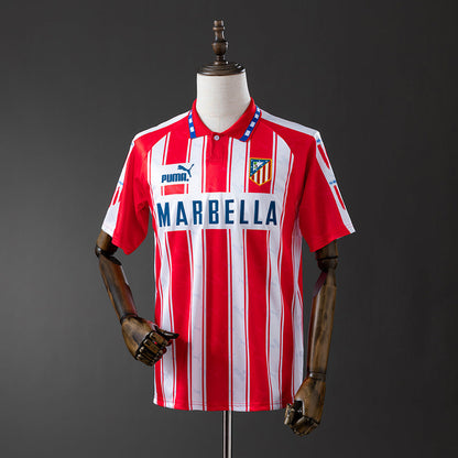 Atletico Madrid Jersey 1994-95 Home Retro Football Kit