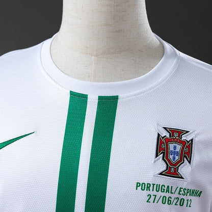 Portugal Jersey 2012 Away Retro Football Kit Long Sleeves