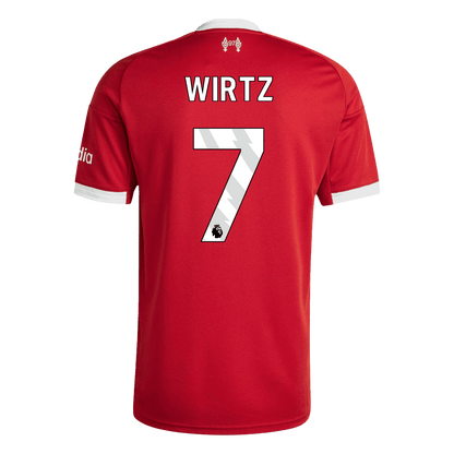 WIRTZ #7 Mens Liverpool Home Jersey 2025/26