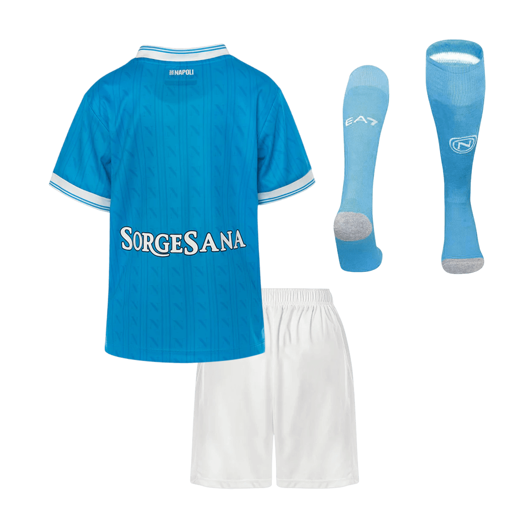 Kids Napoli Home Full Kit 2025/26