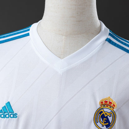 Real Madrid Jersey 2017/18 Home Retro Football Kit