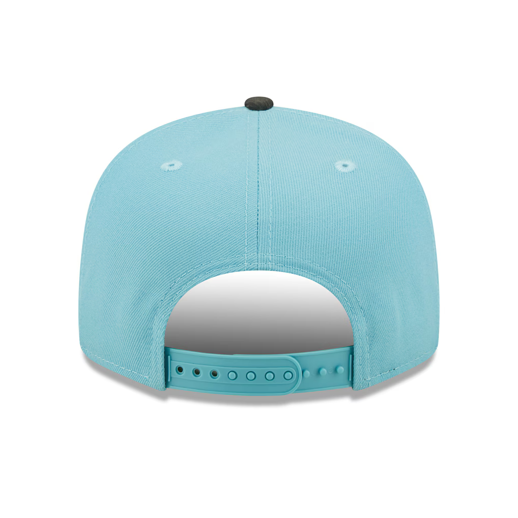 New Era Boston Red Sox 2-Tone Color Pack 9FIFTY Snapback Hat-Light Blue/Charcoal