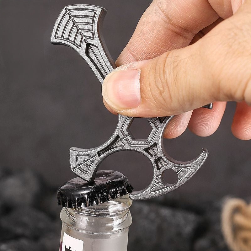 Cross Necklace – Zinc Alloy Self Defense Pendant with Bottle Opener Jewelry 74g