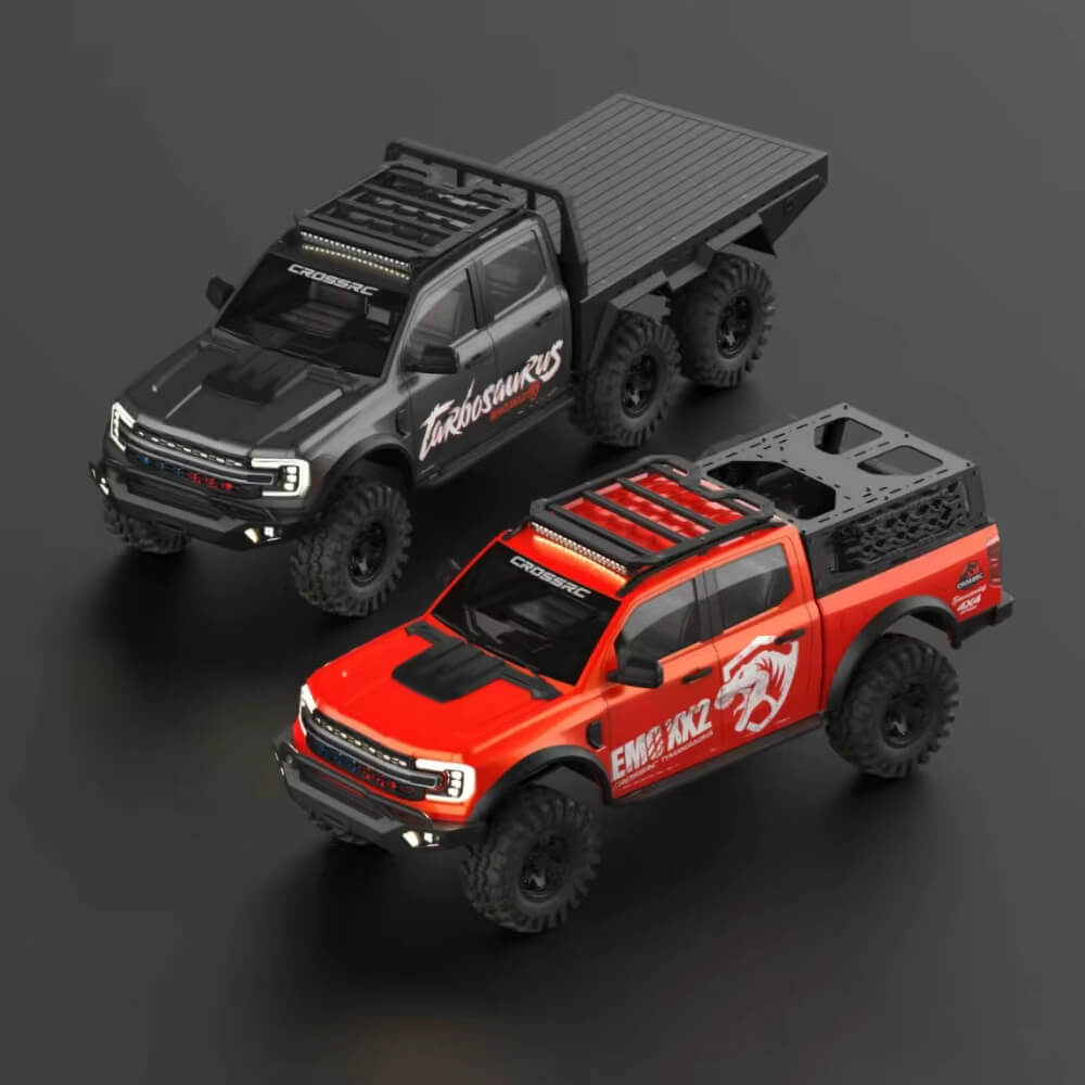 CROSSRC EMO XX2 XXL2 1/5 Scale 4WD 6WD Brushless RC Rock Crawler Steel Chassis ARTR/RTR