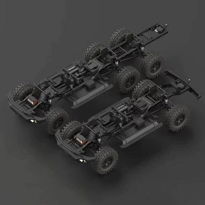 CROSSRC EMO XX2 XXL2 1/5 Scale 4WD 6WD Brushless RC Rock Crawler Steel Chassis ARTR/RTR