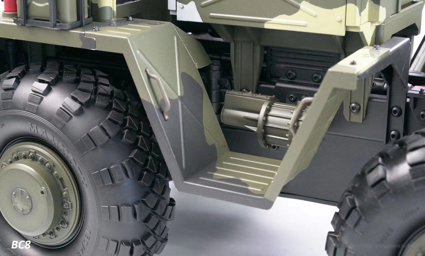 CROSSRC BC8 Mammoth 1/12 Scale 8x8 8WD RC Military Transport Crawler Off-Road KIT/RTR