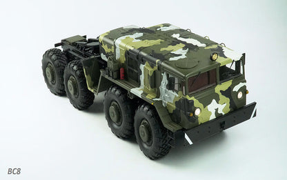 CROSSRC BC8 Mammoth 1/12 Scale 8x8 8WD RC Military Transport Crawler Off-Road KIT/RTR