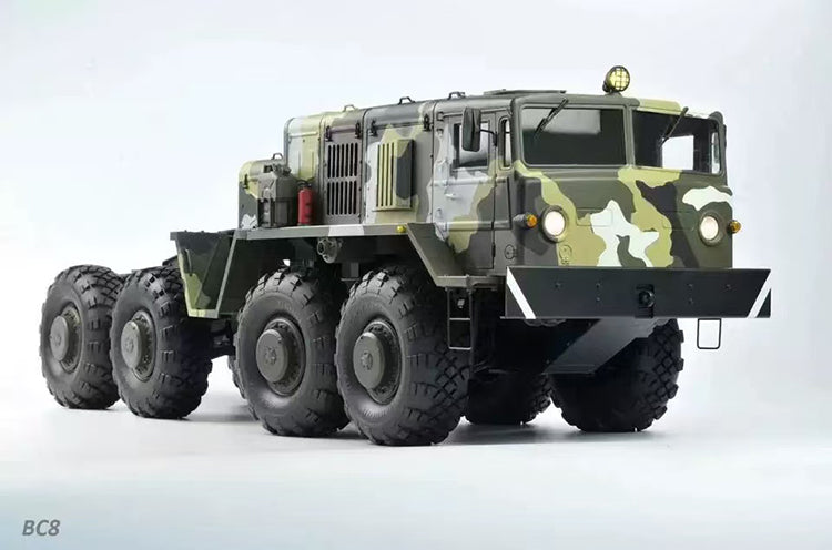 CROSSRC BC8 Mammoth 1/12 Scale 8x8 8WD RC Military Transport Crawler Off-Road KIT/RTR