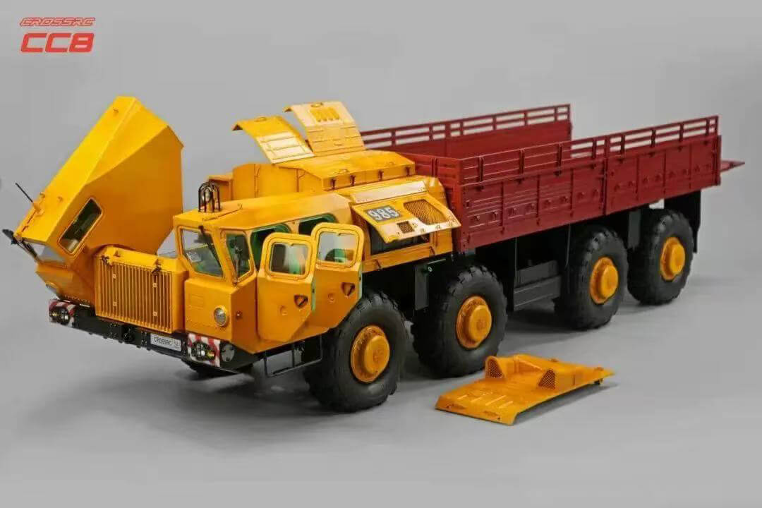 CROSSRC CC8 1/12 Scale 8x8 8WD RC Military Metal Transport Truck Crawler KIT/RTR