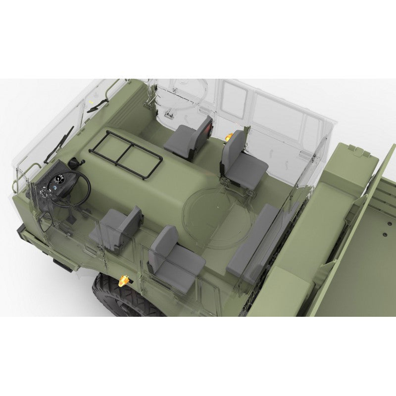 CROSSRC DC8 1/12 Scale 8x8 8WD RC Military Transport Truck Off-Road Crawler KIT/RTR