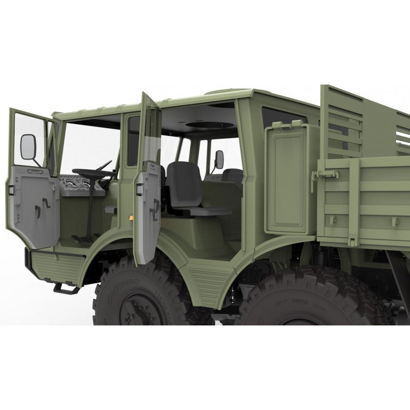 CROSSRC DC8 1/12 Scale 8x8 8WD RC Military Transport Truck Off-Road Crawler KIT/RTR