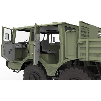 CROSSRC DC8 1/12 Scale 8x8 8WD RC Military Transport Truck Off-Road Crawler KIT/RTR