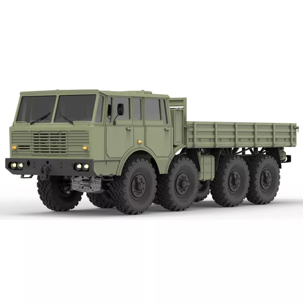 CROSSRC DC8 1/12 Scale 8x8 8WD RC Military Transport Truck Off-Road Crawler KIT/RTR