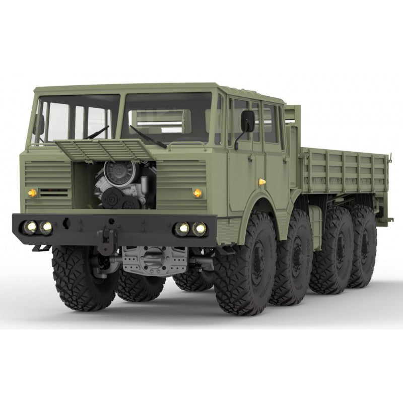 CROSSRC DC8 1/12 Scale 8x8 8WD RC Military Transport Truck Off-Road Crawler KIT/RTR