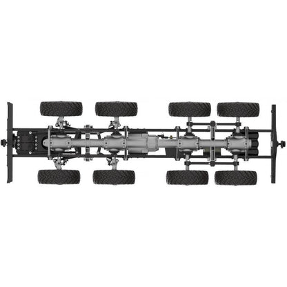 CROSSRC DC8 1/12 Scale 8x8 8WD RC Military Transport Truck Off-Road Crawler KIT/RTR