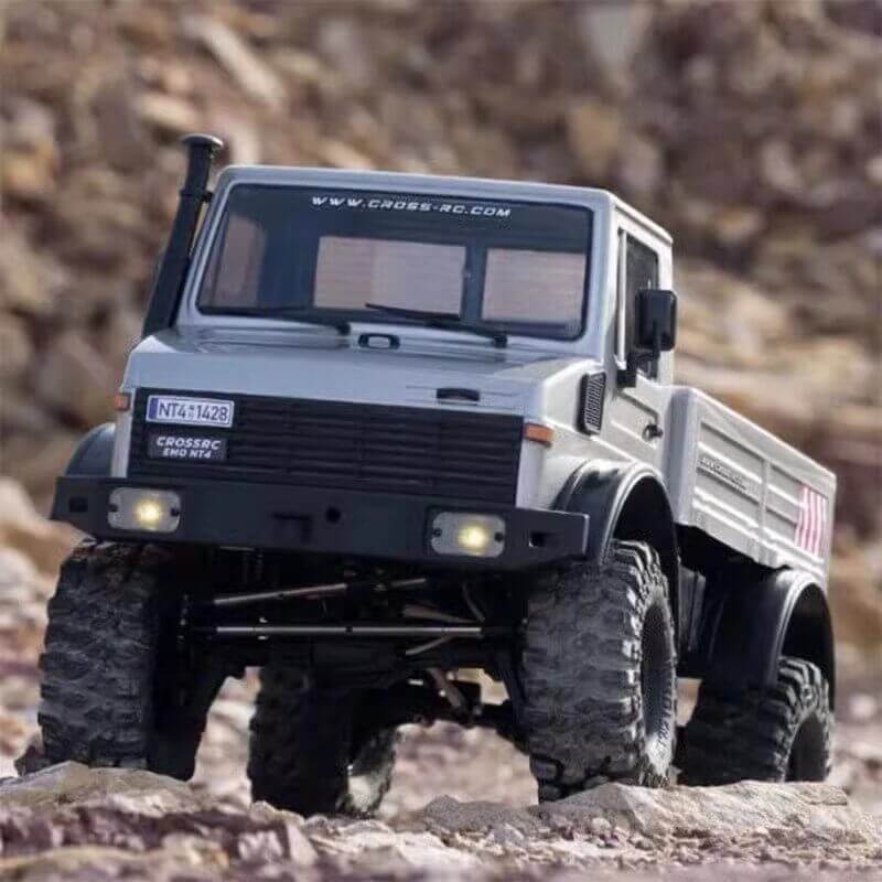 CROSSRC EMO NT4 Unimog 1/10 Scale 4WD RC Off-Road Crawler Simulation Truck RTR