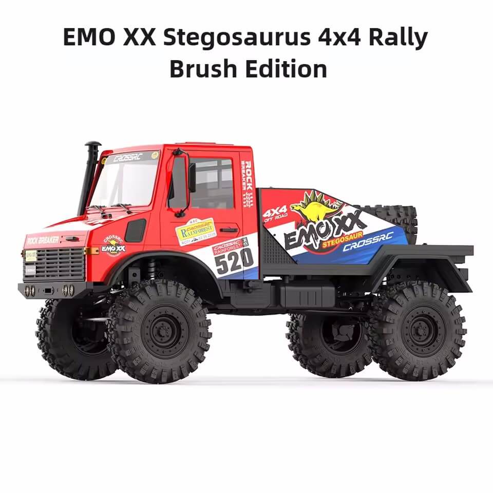 CROSSRC EMO XX 1/6 4WD RC Rally Truck Metal Chassis Remote Control RTR