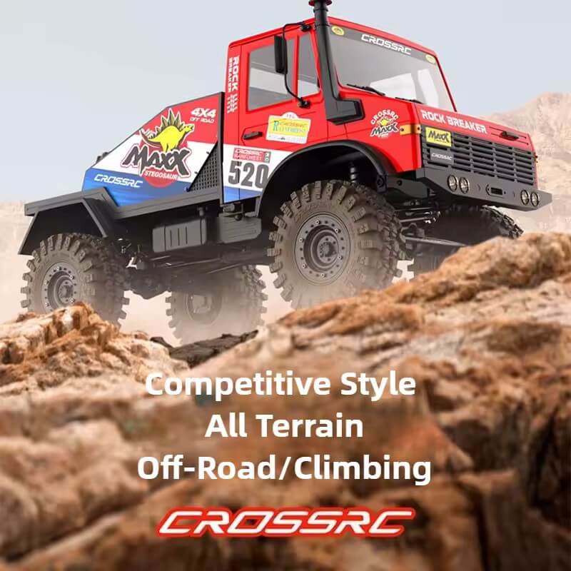 CROSSRC EMO XX 1/6 4WD RC Rally Truck Metal Chassis Remote Control RTR