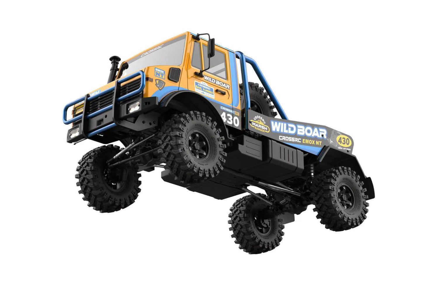 CROSSRC EMO X NT Wild Boar 1/8 Scale 4WD RC Crawler Off-Road Vehicle ARTR/RTR