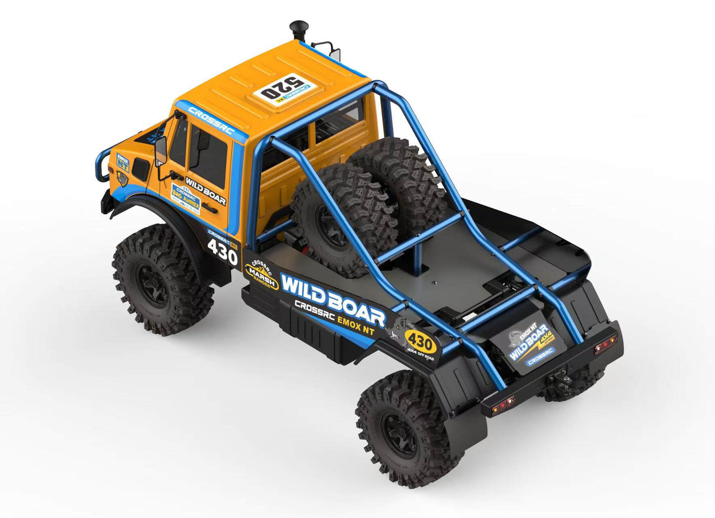 CROSSRC EMO X NT Wild Boar 1/8 Scale 4WD RC Crawler Off-Road Vehicle ARTR/RTR